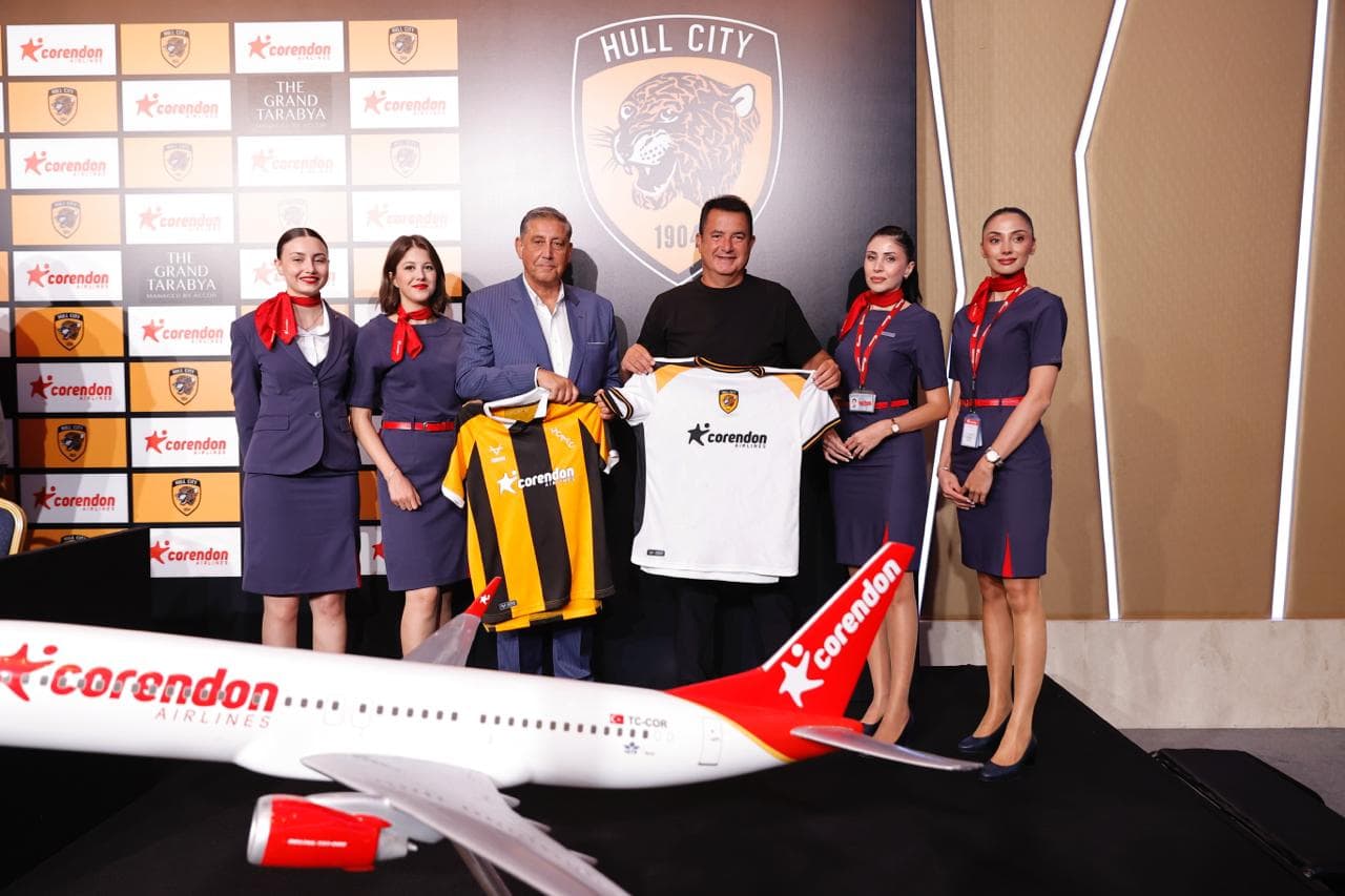 Corendon Airlines, Hull City'nin Premier Lig yolculuğunda desteğini sürdürüyor